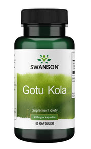 Swanson Gotu Kola, 435 mg – 60 kapsulių
