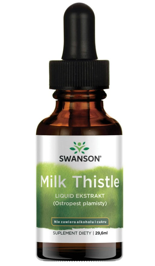 Swanson Milk Thistle Liquid Ekstrakt (Ostropest Plamisty) - 29,6 ml.