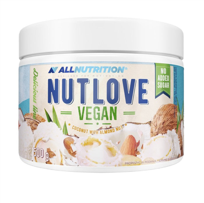 Allnutrition Nutlove, kokosų ir migdolų skonio gėrimas – 500 g