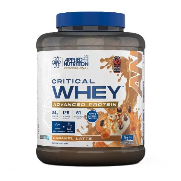 Applied Nutrition kritinės išrūgos, karamelės latte - 2000 g
