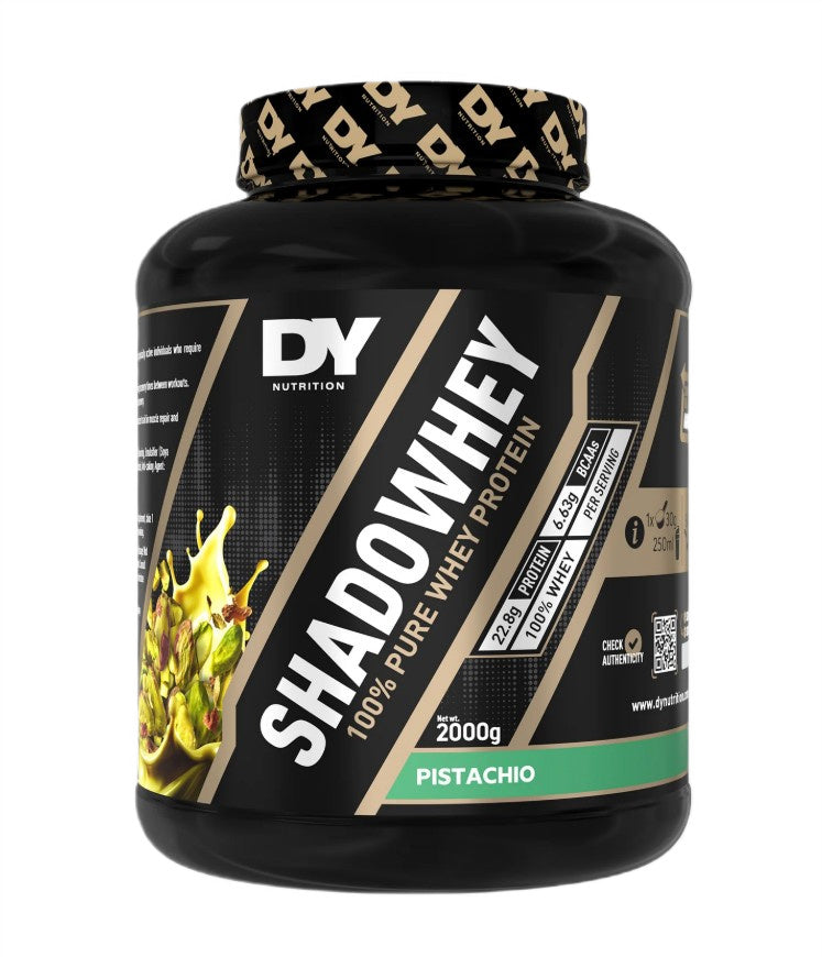 Dorian Yates ShadoWhey 100 % gryno išrūgų baltymo milteliai, pistacijų skonio – 2000 g