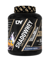 Dorian Yates ShadoWhey 100 % gryno išrūgų baltymo milteliai, mėlynių keksiukai – 2000 g