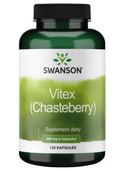 Swanson Vitex (skaistyklės), 400 mg – 120 kapsulių