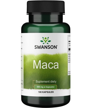 Swanson Maca, 500 mg – 100 kapsulių