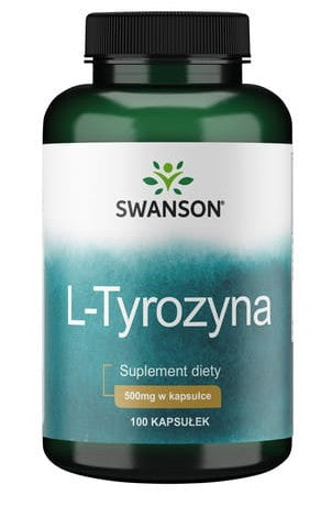 Swanson L - Tyrozyna, 500 mg – 100 kapsulių