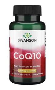 Swanson Koenzym Q10, 30 mg – 120 kapsulių