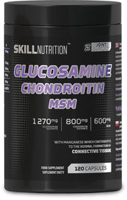 Skill Nutrition gliukozamino ir chondroitino MSM – 120 kapsulių