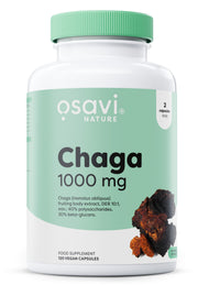 Produkto nuotrauka: Osavi Chaga, 1000mg - 120 vegan caps