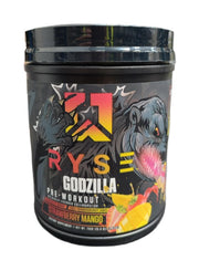RYSE Godzilla prieš treniruotę, braškių ir mangų - 732 g