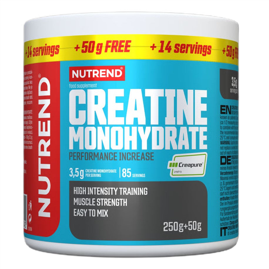 Nutrend kreatino monohidratas, be skonio - 300 g
