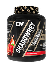 Dorian Yates ShadoWhey 100 % gryno išrūgų baltymo, braškių skonio – 2000 g