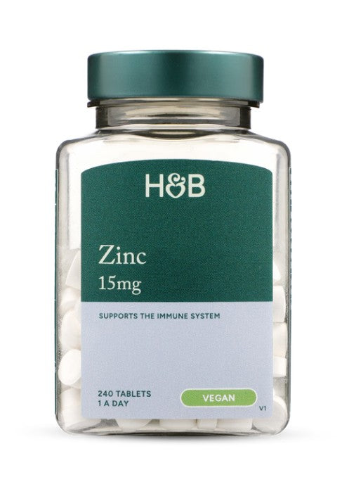 Holland & Barrett cinko, 15 mg – 240 tablečių