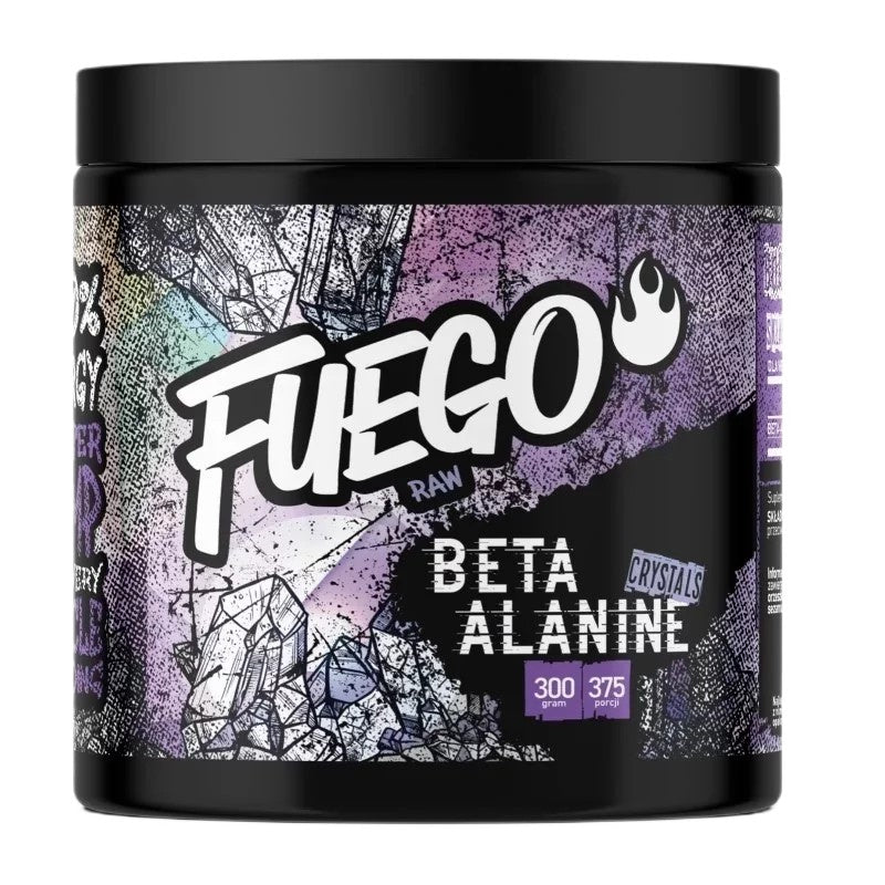 Fuego Beta Alanino kristalai, neapdoroti - 300 g