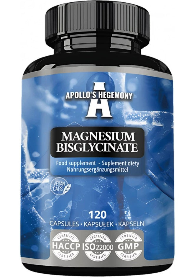 Apollo's Hegemony magnio bisglicinatas – 120 kapsulių