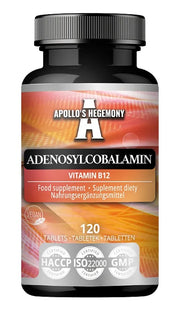 Apollo's Hegemony Adenozilkobalaminas Vitaminas B12 - 120 tablečių