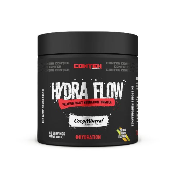 Conteh Sports Hydra Flow, citrusinių vaisių skonio – 300 g
