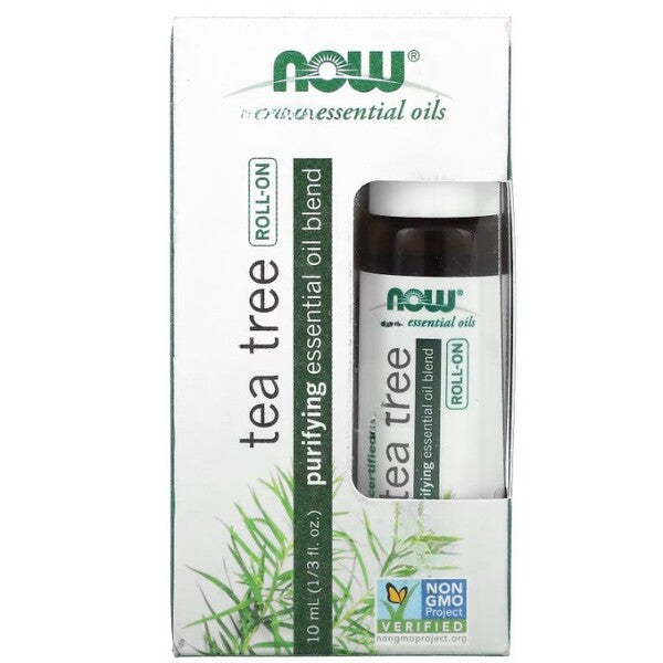 Produkto nuotrauka: NOW Foods Essential Oil Roll-On, Tea Tree - 10 ml.