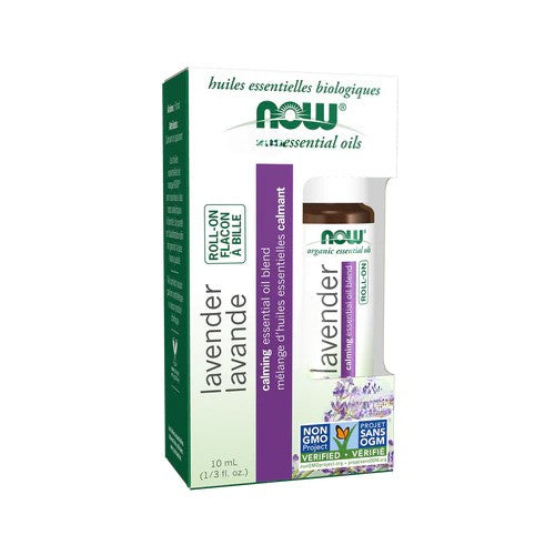 Produkto nuotrauka: NOW Foods Essential Oil Roll-On, Lavender - 10 ml.