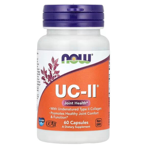 Produkto nuotrauka: NOW Foods UC-II Undenatured Type II Collagen - 60 kapsulių
