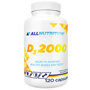 Allnutrition vitaminas D3 2000, 2000 TV – 120 kapsulių
