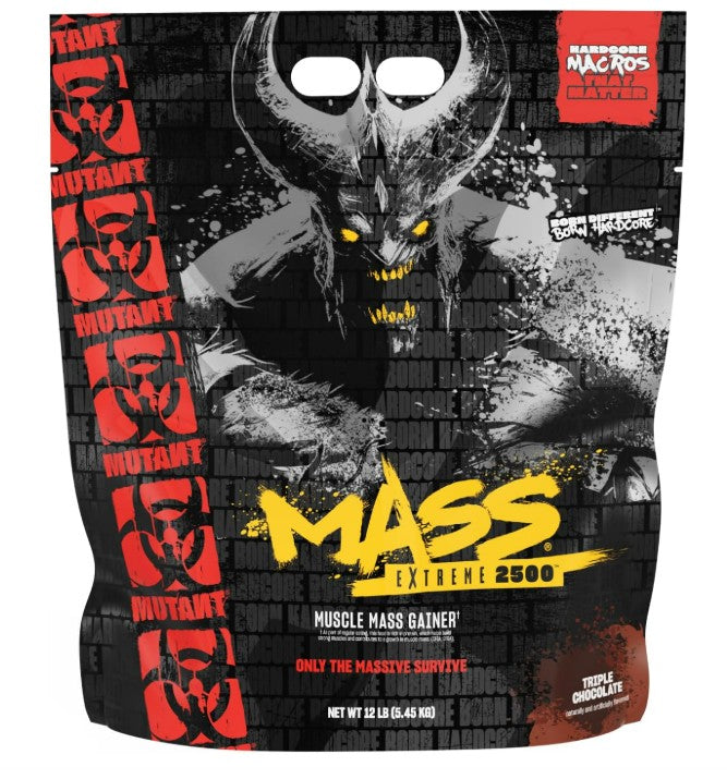 Mutant Mutant Mass Extreme 2500, trigubo šokolado skonio - 5450 g