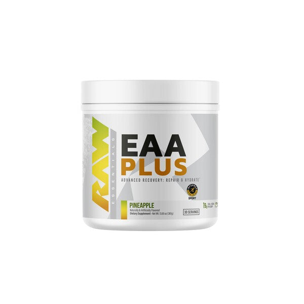 Raw Nutrition EAA Plus, ananasai - 387 g