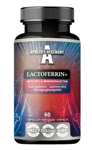 Apollo's Hegemony Lactoferrin+ su vitaminu C ir arabinogalaktanu - 60 kapsulių