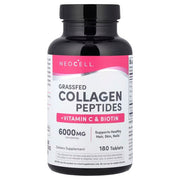 NeoCell žolėje šeriamų gyvūnų kolageno peptidai + vitaminas C ir biotinas – 180 tablečių