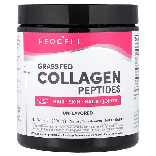 NeoCell žole šeriamų gyvūnų kolageno peptidai, be skonio - 200 g
