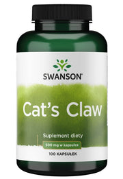 Swanson kačių letena, 500 mg – 100 kapsulių