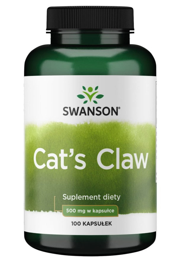 Swanson kačių letena, 500 mg – 100 kapsulių