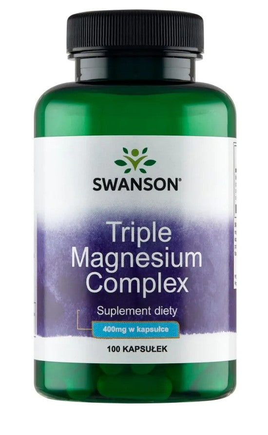 Swanson trigubo magnio kompleksas, 400 mg – 100 kapsulių