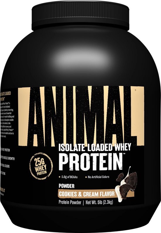 Animal Animal išrūgų, sausainių ir grietinėlės milteliai - 2300 g