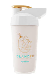 Nutrend Shaker Island kokteilinė, turkio spalvos – 700 ml.