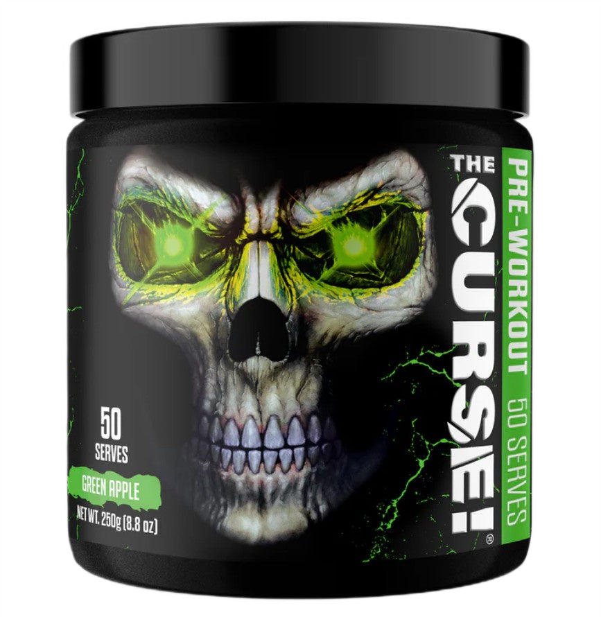 JNX Sports The Curse! Prieštreniruotinis mišinys (ES), žalias obuolys - 250 g
