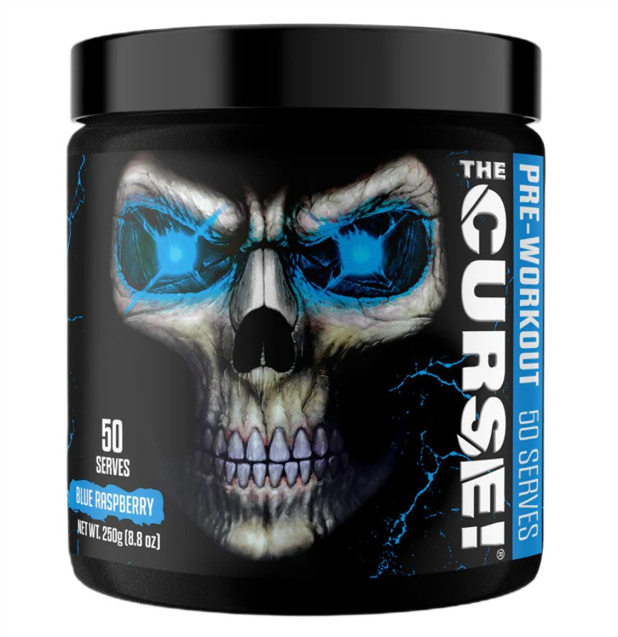 JNX Sports The Curse! Prieštreniruotinis mišinys (ES), mėlynosios avietės - 250 g
