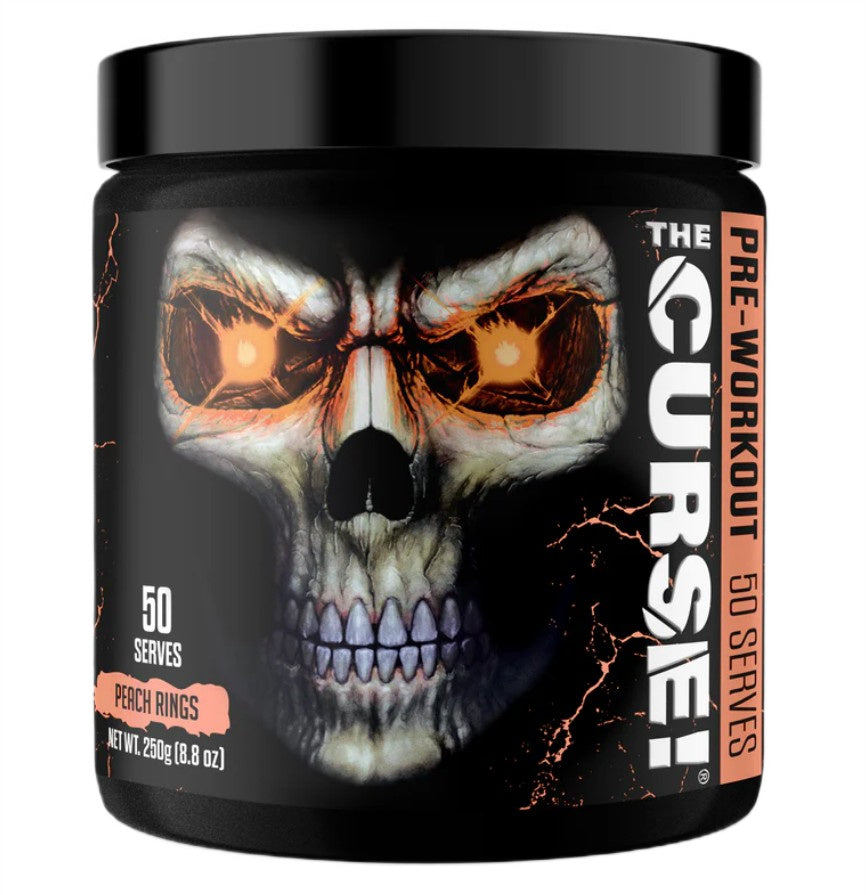 JNX Sports The Curse! Prieš treniruotę (ES), persikų žiedai - 250 g
