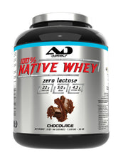 Addict Sport Nutrition 100 % natyvūs išrūgų baltymai be laktozės, šokolado skonio – 2000 g
