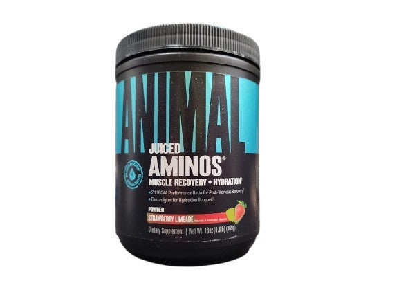 Animal Animal Juiced Aminos, braškių ir laimo skonio - 369 g