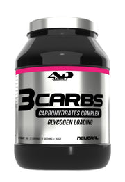 Addict Sport Nutrition 3Carbs angliavandenių kompleksinis glikogeno papildymas, neutralus - 1000 g