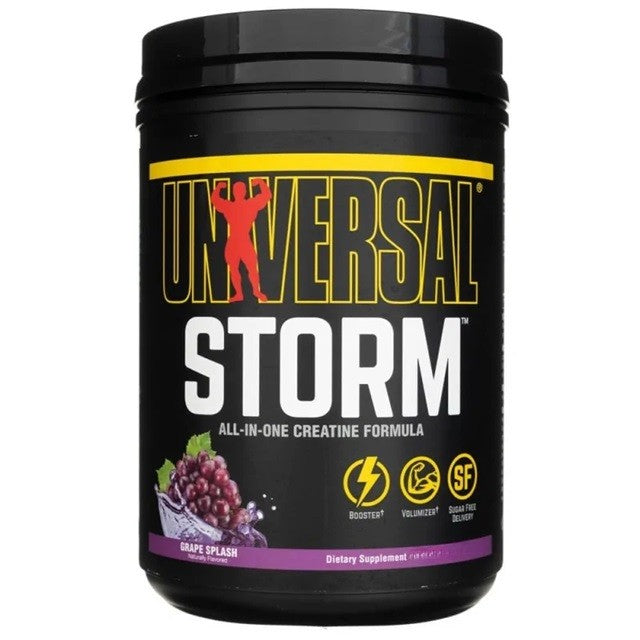 Universal Nutrition Storm, vynuogių skonio skonio traškučiai – 752 g