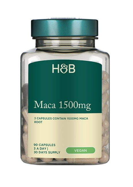Holland & Barrett Maca, 1500 mg – 90 kapsulių