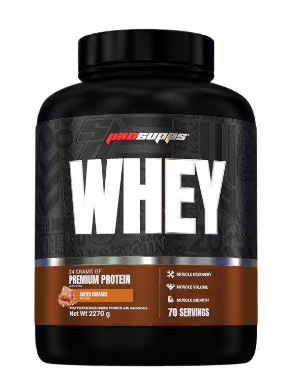 ProSupps išrūgų baltymai, sūdytos karamelės skonio – 2270 g