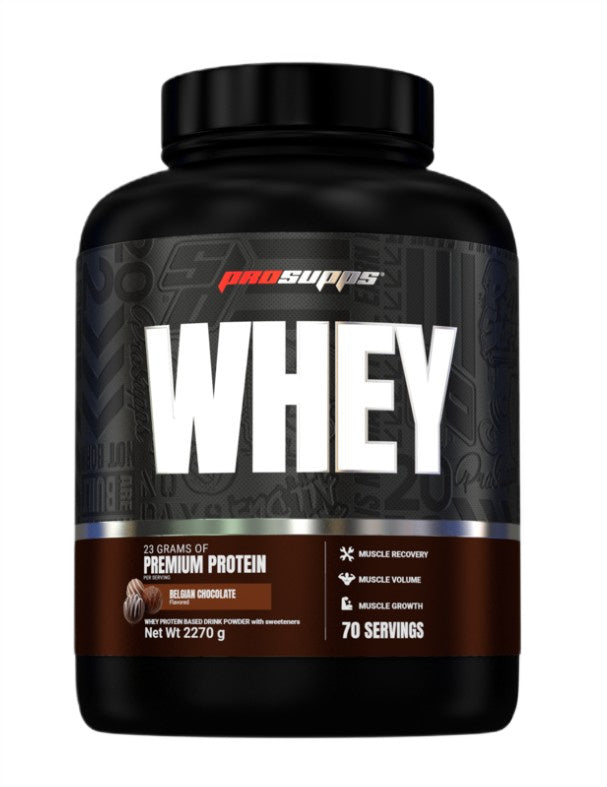 ProSupps išrūgų baltymai, belgiškas šokoladas – 2270 g