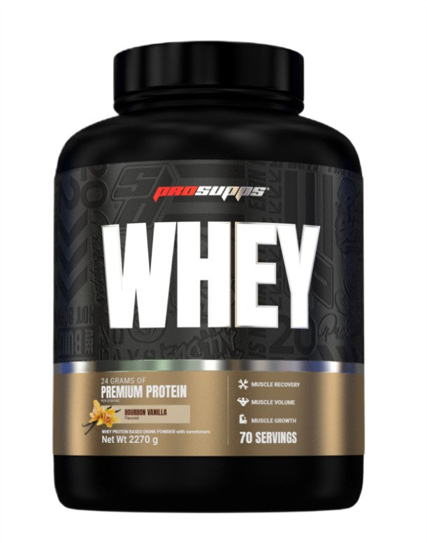 ProSupps išrūgų baltymai, burbono ir vanilės skonio – 2270 g