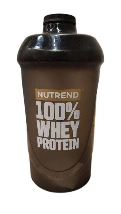 Nutrend plaktuvė 100 % išrūgų baltymų, juoda – 600 ml.
