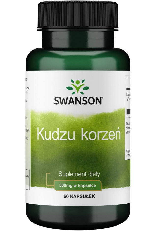 Swanson Kudzu Korze®, 500 mg – 60 kapsulių