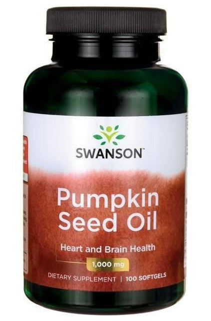 Swanson Olej z Pestek Dyni, 1000 mg – 100 gelių
