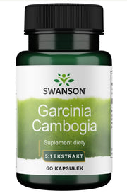 Swanson Garcinia Cambogia 5:1 ekstraktas, 80 mg – 60 kapsulių