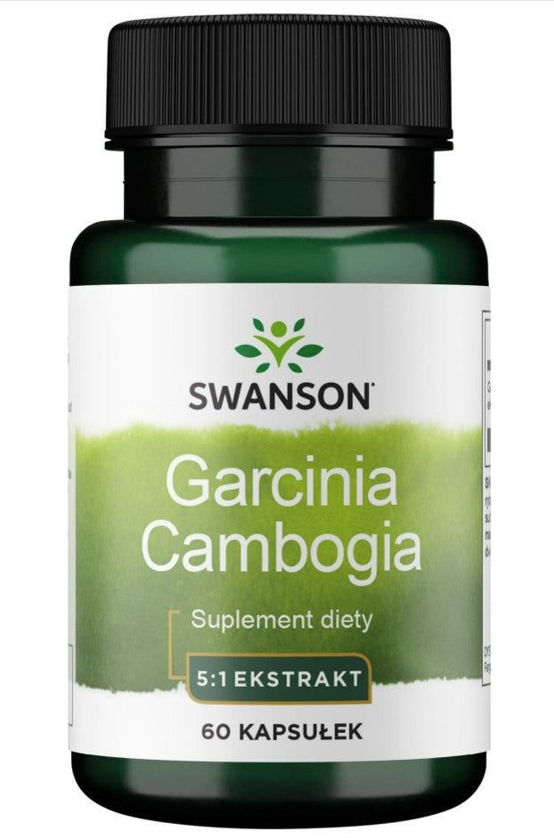 Swanson Garcinia Cambogia 5:1 ekstraktas, 80 mg – 60 kapsulių